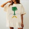 Saudi National Day T Shirt Teen Pastel Graphic Grunge Pop Culture Shirt Grunge Breathable Gothic Y2k Comfortable Pop Culture