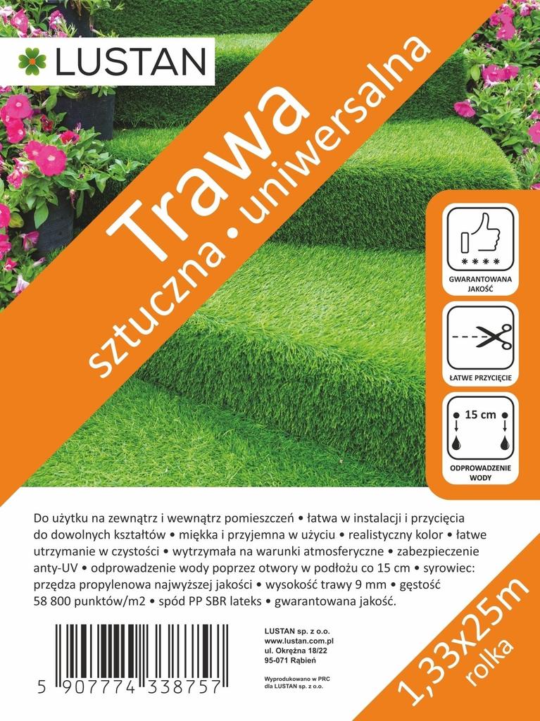 Artificial Grass Edge, Width - 1.33 Mb - 25 Mb - Wyc Tr/E1.3