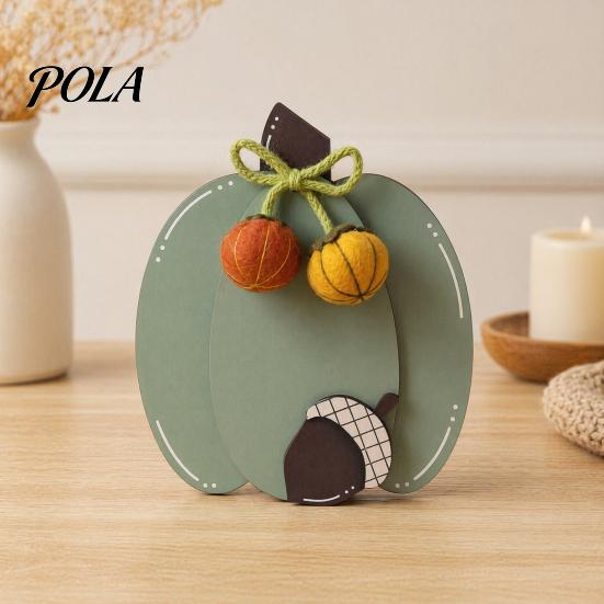 Fall Home Decorations Wooden Harvest Pumpkin Ornaments, Autumn Decorations, Decorative Tabletop Rustic Thanksgiving Decor Centerpiece for Festival