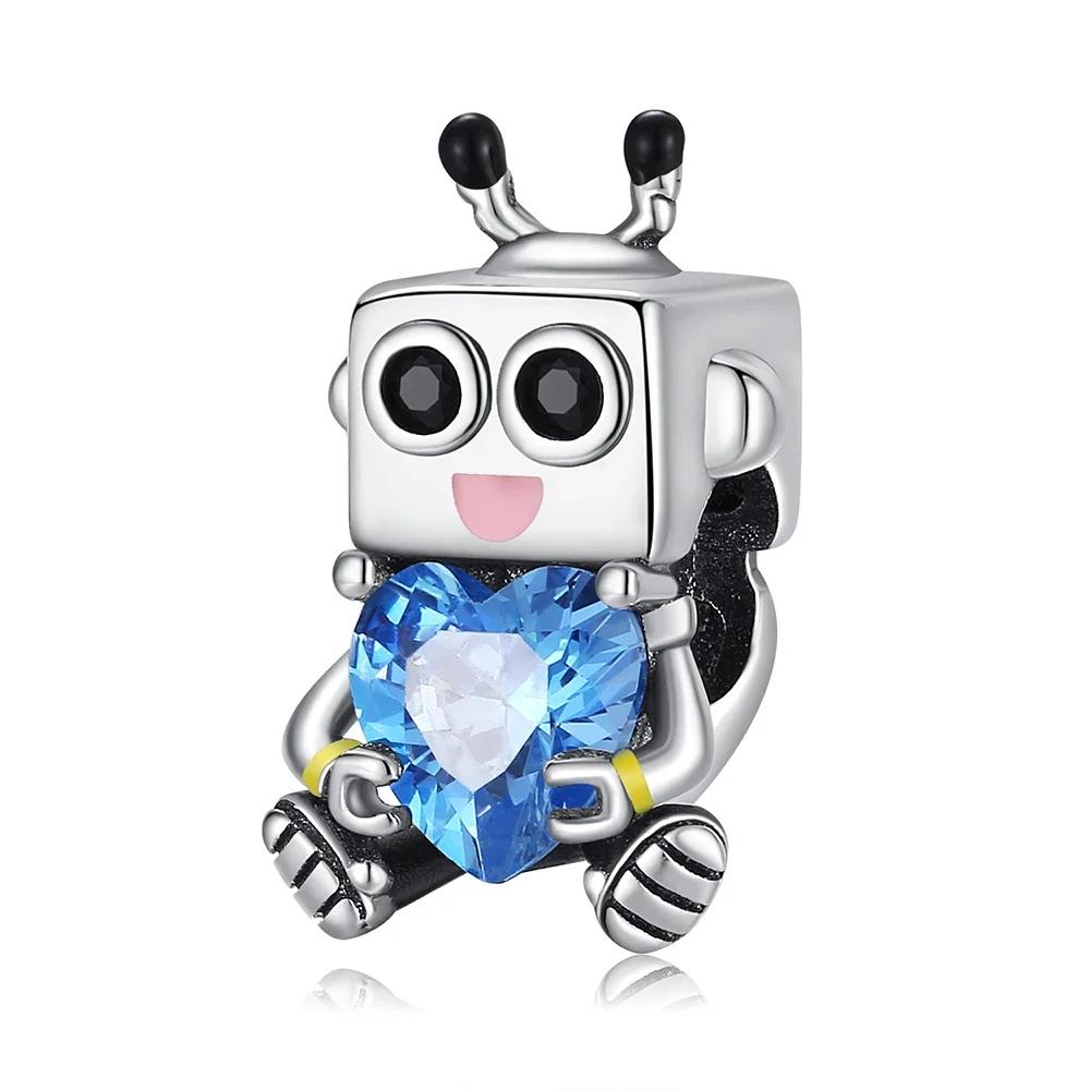 Brand New Copper Metal Animal Bead Component Cat Wolf Bee Owl Heart Charm Bead Components Compatible With Authentic Original Pendant Bead Component