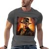 Indiana Jones Artwork TShirt Basic Lightweight Short Sleeve Tee