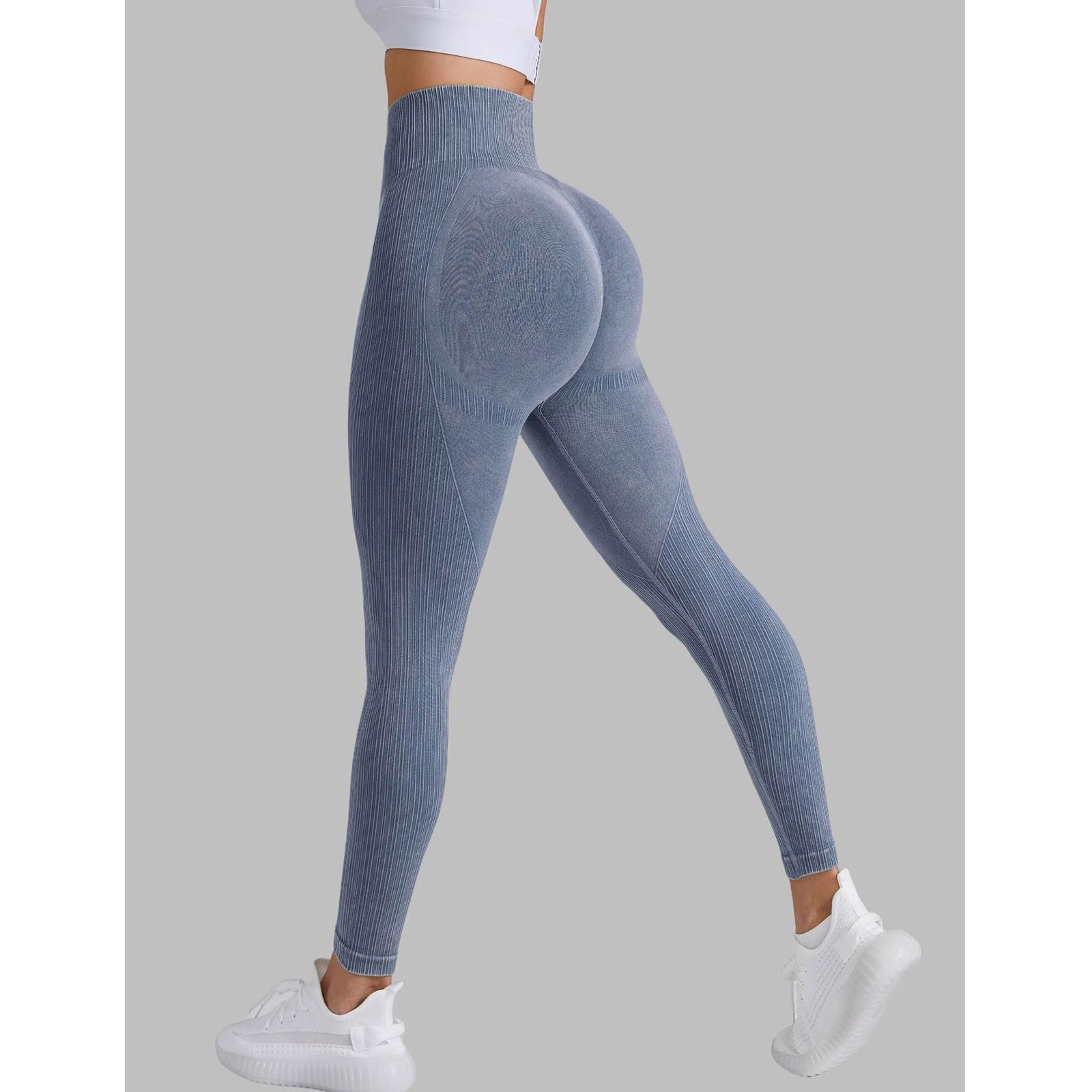 

Женские повседневные бесшовные брюки для фитнеса с подтяжкой бедер, облегающие и с высокой талией, штаны для йоги Seach Hip M