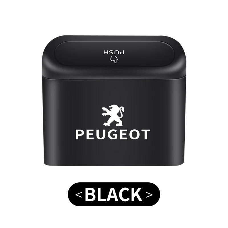 

2026 Hot Car Sticker Car Trash Can Back Hanging Organizer For Peugeot GT GTline 3008 308 T9 208 508 2008 Rifter 5008 207 206 408