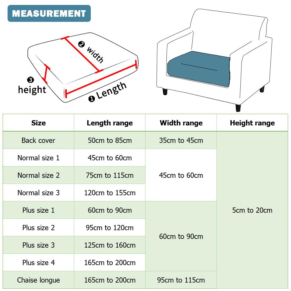 Jacquard Sofa Slipcover Non-Slip Stretch Adjustable Sofa Cover Furniture Protector For Bedroom Office Living Room Home Decor