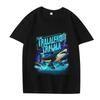 Italian Brainrot Funny Meme T Shirt Men Women Tralalero Tralala Tung Tung Tung Sahur Bombardiro Crocodilo Brr Brr Cappuccino Tee