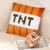 New Tnt Plush Pillow Cube Bomb Toy Key Chain Pendant Soft Plush Stuffed Toys Xmas Birthday Gifts For Kids Spoof Decoration