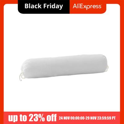 Solid Color Cylindrical Pillowcase Washable Durable Bolster Pillowslip Multicolor 106x35cm Bed Roll Cushions Household