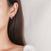 New 925 Sterling Silver Earrings Small Chrysanthemum Earrings Cute Fashion Women Jewelry Gifts Wedding Gifts