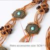 Accessories Versatile Woven Belt Bohemia Dress Casual Waist Chain Bohemian Waist Decoration  Skirt
