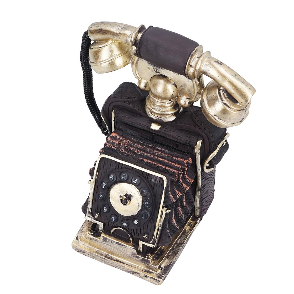 Vintage   Telephone Model, Synthetic Resin Antique Telephone Decor for Home, Cafe and Bar