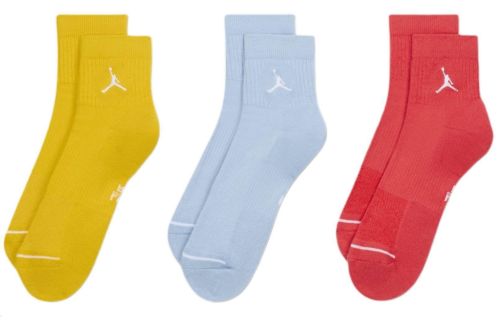 Jordan Crew Socks Unisex 3 Pack DX9655-917 26-28