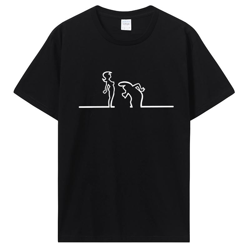 Unisex Clothing Line Osvaldo Cavandoli TV TShirt Summer Unisex Cotton T Shirt Funny Tshirt Anime Unisex Gift Tees Streetwear