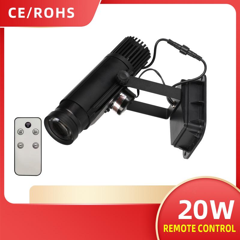 LED Rotating Logo Projection Light for Outdoor Shop Signs