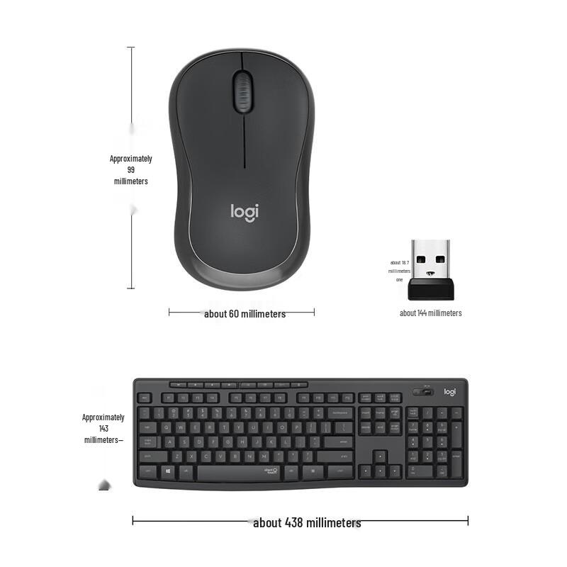 Logitech MK275 Wireless Keyboard and Mouse Combo