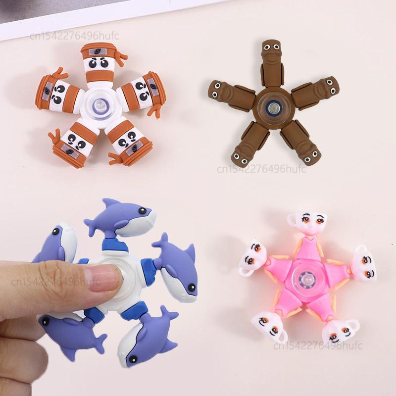 Italian Brainrot Toys Tun Tung Sahur Tralalero Tralala Ballerina Cappuccina Fidget Spinner Cappuccino Assassino Toy For Adults