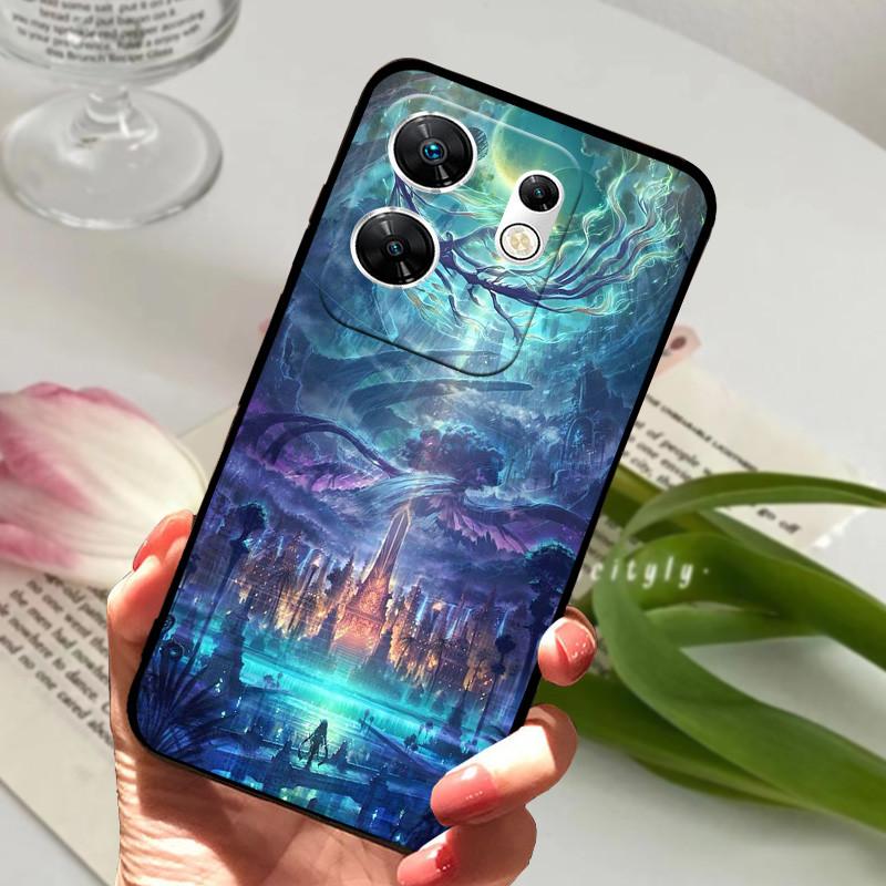 Voor Infinix Zero 30 4G Hoesje Schokbestendig Zacht TPU Siliconen Telefoonhoesje Voor Infinix Zero 30 4G Funda Zero30 X6731B Capa Cartoon