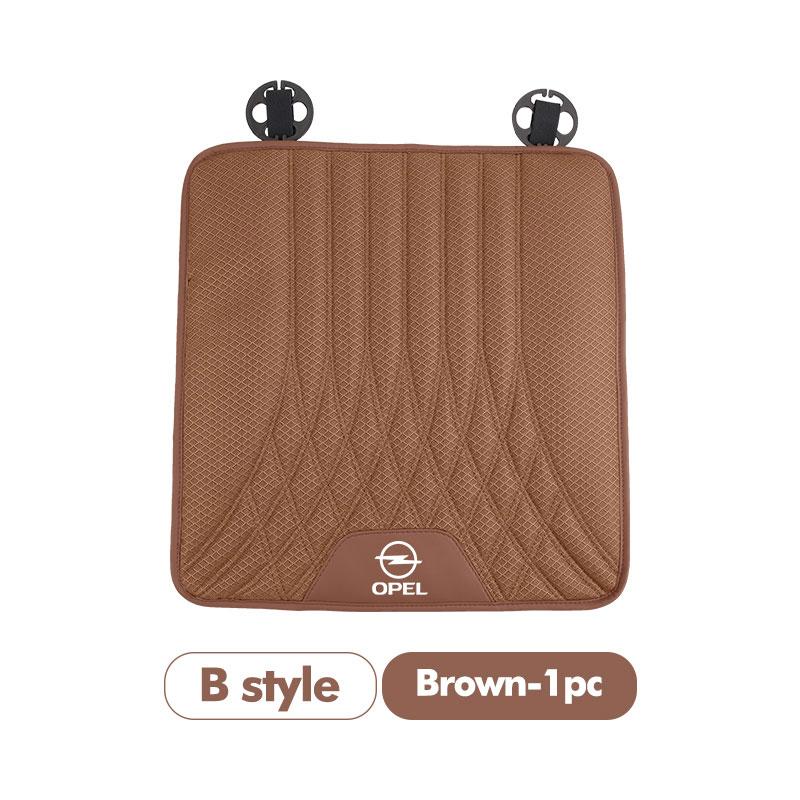 Rvpc6 Car Universal Ice Silk Seat Cushion Breathable Protector Pad For Opel Insignia Corsa Zafira Mokka Grandland Antara Ampera