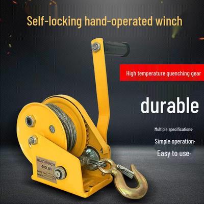 Tweerichtings Zelfblokkerende Handlier: Compacte Handlier & Draagbare Kraan