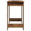 Vintage Wood Effect Desk 100 x 45 x 75 cm Particleboard