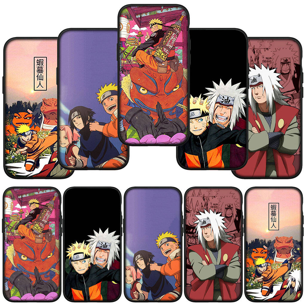 Phone Case for Samsung Galaxy S25 S23 S24 Ultra FE Plus A05 A06 A15 A16 A36 A37 A35 A54 A55 A56 A57 A25 A26 A53 A17 Jiraiya Itachi Uchiha Anime Naruto