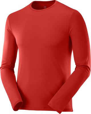 Salomon AGILE LONG SLEEVE TEE MEN LC1616300 L Goji Berry