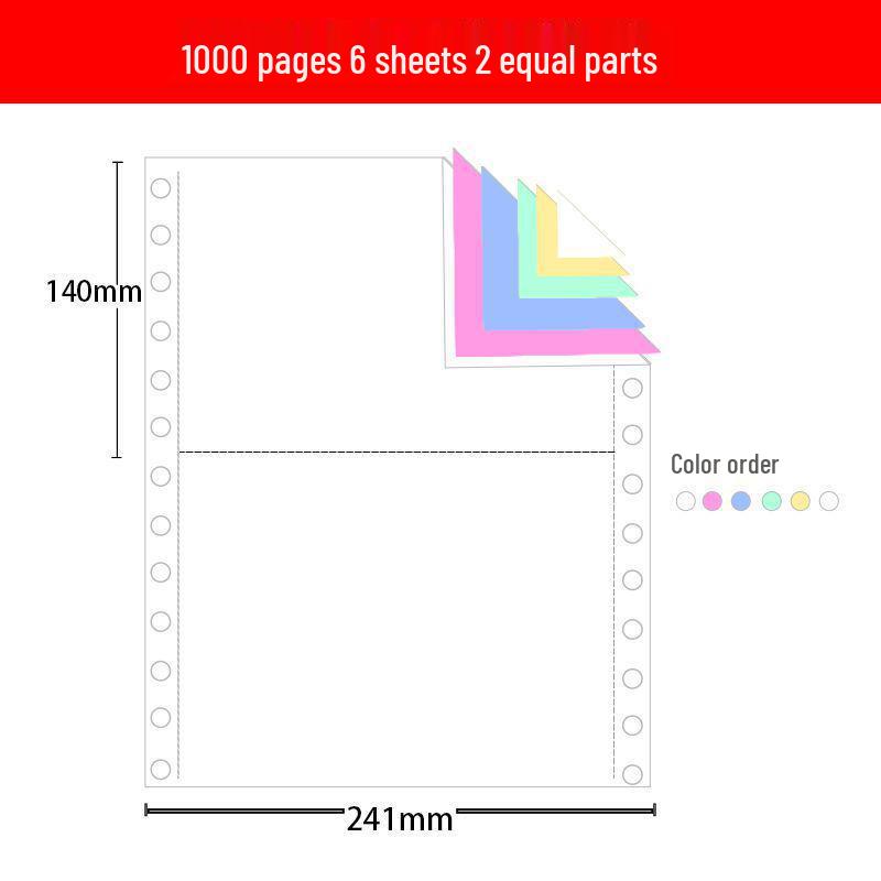 Multi-part Computer Print Paper: One, Two, Three, Four, Five-Part; Includes Delivery Note and Receipt Forms