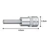 Tone Hexagonal Width 2HB-06 Socket, 6.35mm (1/4") Drive, 3/16"
