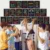 Pajean 20 Pcs Motivational Posters Classroom Growth Mindset Poster pirational Wall Decor Encouraging Quotes Bulletin Boards Positive Wall Art Print