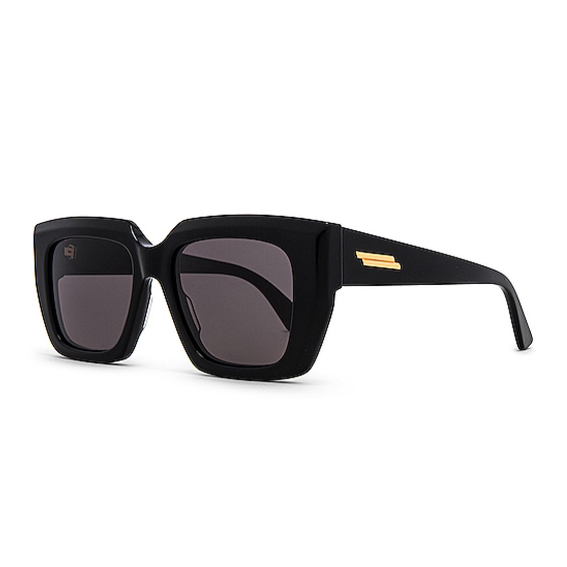 Bottega Veneta Black Acetate Sunglasses Women sunglasses BV1030S001 Black,52