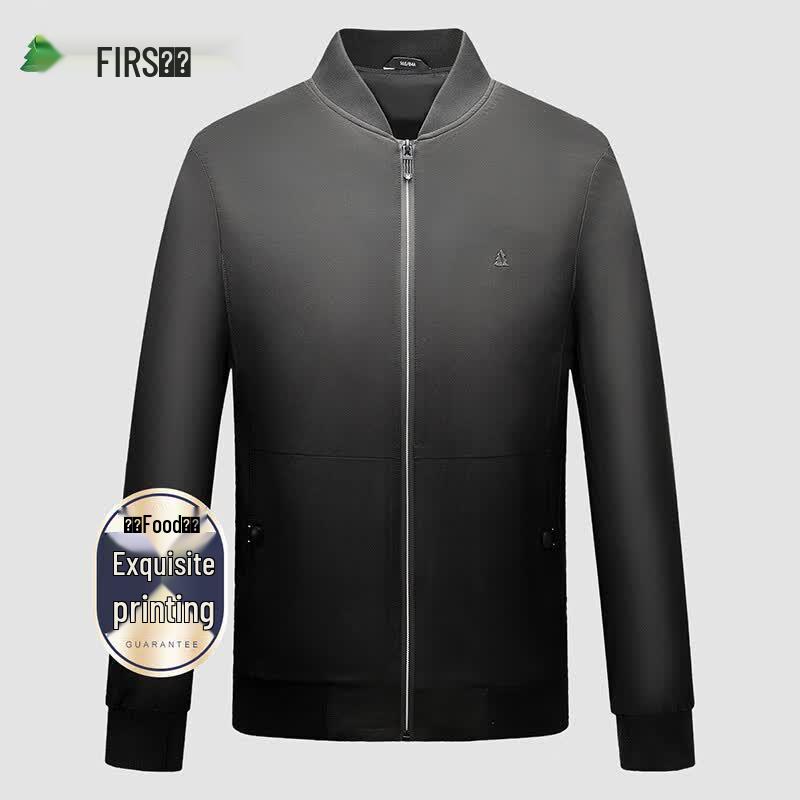 Men's Business Casual Baseball Collar Jacket