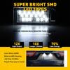 For 2017- Grand LED Jeep Cherokee License Lamp Lights Plate 68228930AA 2Pc