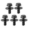 5/10pcs U-clamp Car Body Bolts 6MM Splash Shield Guard Bolts Auto Product Car U-nut Clips  Undertray