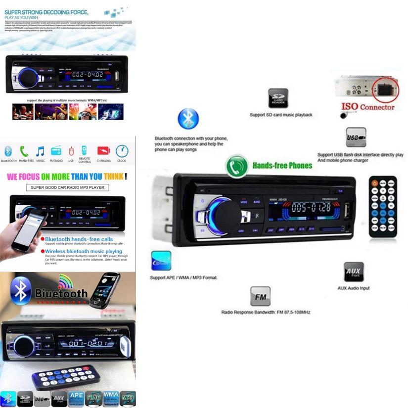 Premium Bluetooth V2.0 Car Radio Stereo Mp3 Player With Timeless Design And Mega Bass