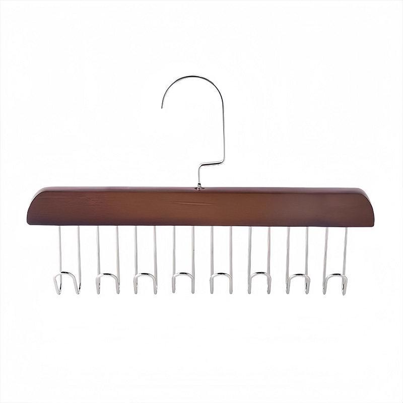Multifunctional Wooden & Plastic Strappy Hanger for Underwear and Vests