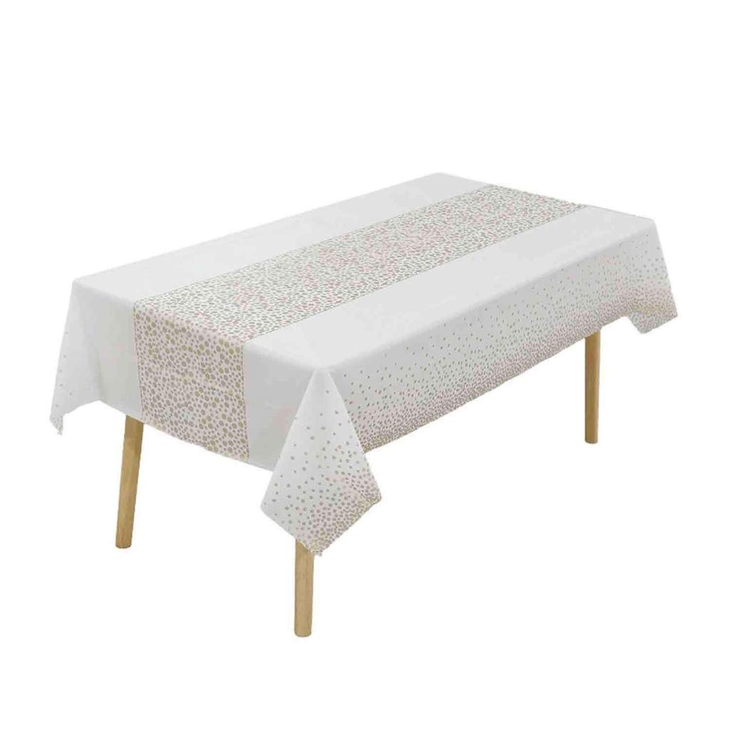 Disposable PEVA Cartoon Balloon Tablecloth - Oil-Proof, Thickened for Birthdays & Kindergarten Parties