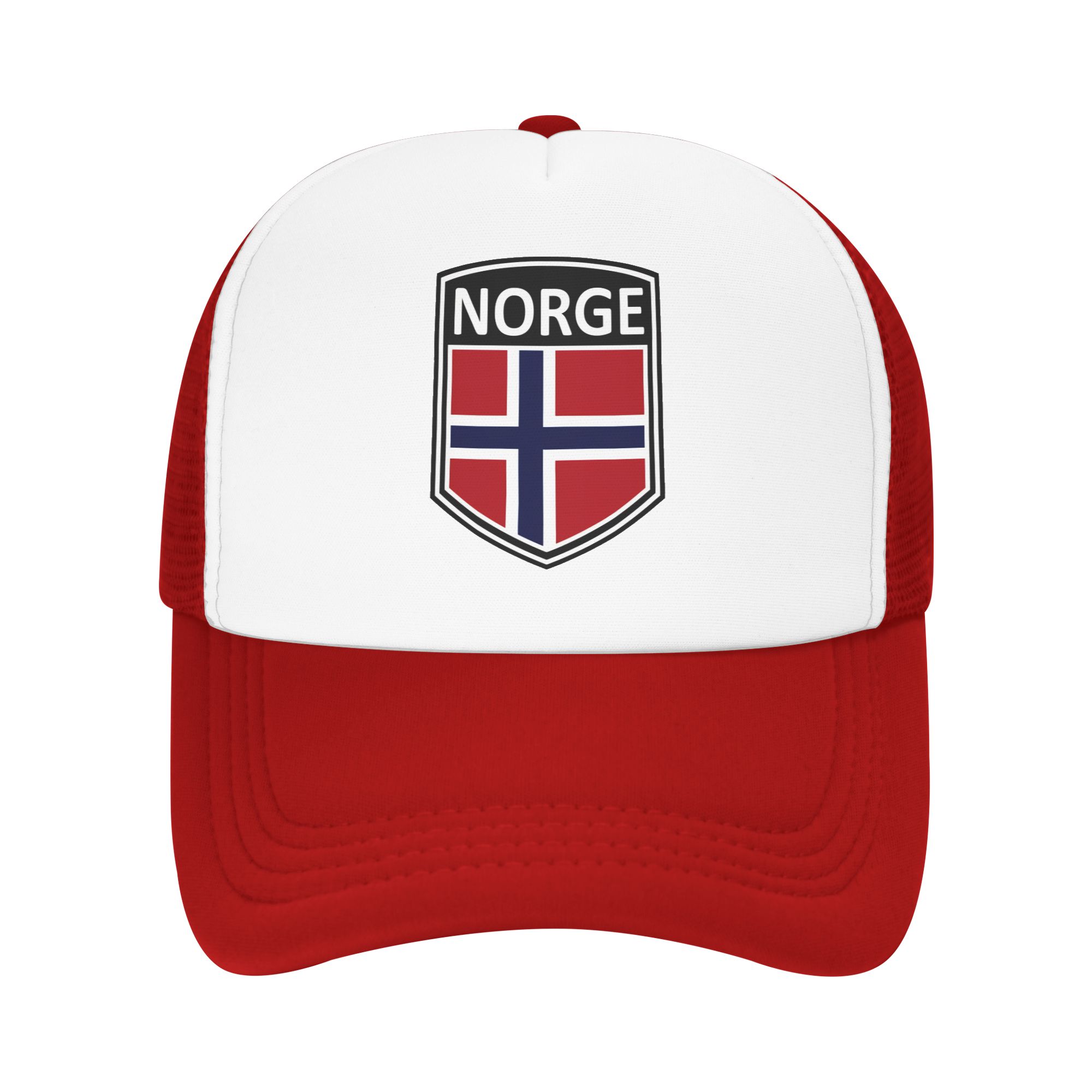 

Summer Sun Hats National Norge Baseball Cap Fashion Trucker Hat Summer Women Unisex Outdoor Gym Baseball Caps One Size