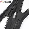 1/2M Meetee 30# Extra Large Resin Zippers with Zipper Puller Slider Outdoor Tent Luggage Closure Zips Repair Sewing Accessories