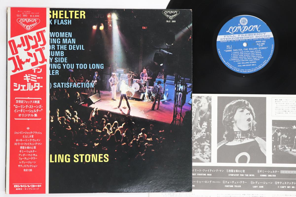 

LP Record ROLLING STONES - Gimme Shelter SLC380 LONDON 1971 Japan Obi Rock Used