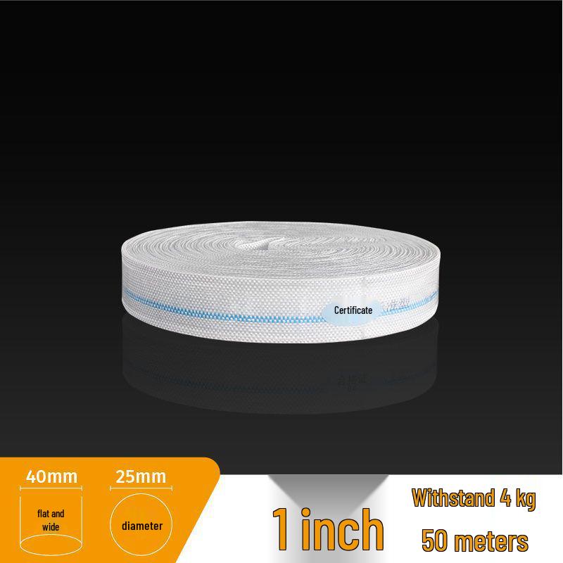 High-Pressure Explosion-Proof Agricultural Canvas Fire Hose for Irrigation and Submersible Pumps