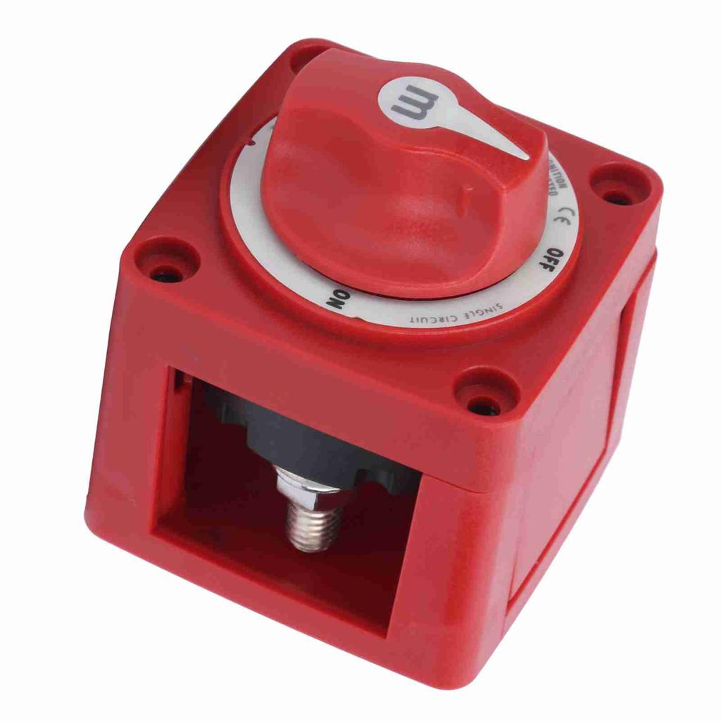Yacht Battery Switch Single Circuit Isolator  Yacht Battery  Single Circuit 6006 M‑Series Hard‑Wearing for Marine Boat  12‑48V