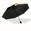 1pc Egyptian Cat Auto Open/close, All-Season Portable Folding Umbrella for Women & Men, Travel, Everyday, Formal Events - Compact Luxury Parasol, Outd
