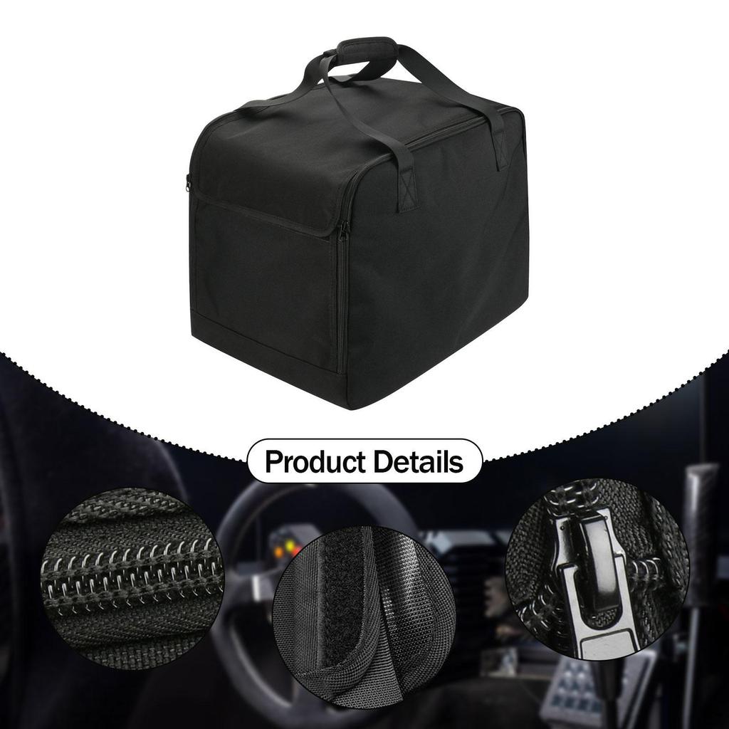 Race Equipment Carrier Steering Wheel and Gear Lever Large Capacity Lightweight Heavy Duty Men Women