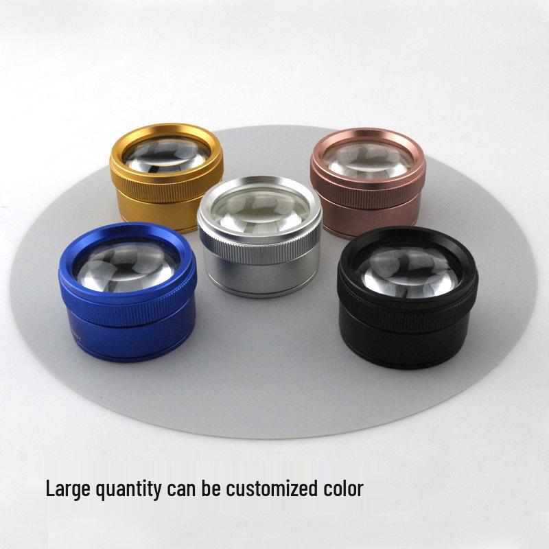 30x36mm Clear 30x Magnification Jewelry Appraisal Metal Magnifier SC30x36