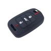 Chevrolet Export Model 3-Button Folding Remote Key Silicone Case with Honeycomb Pattern