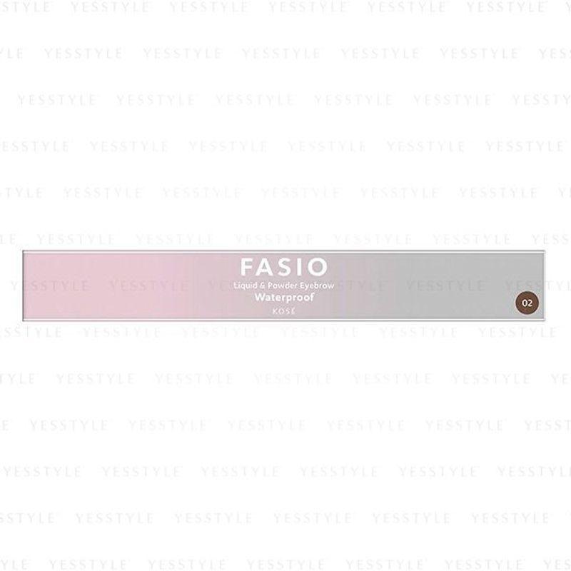 Kose - Fasio Liquid & Powder Eyebrow