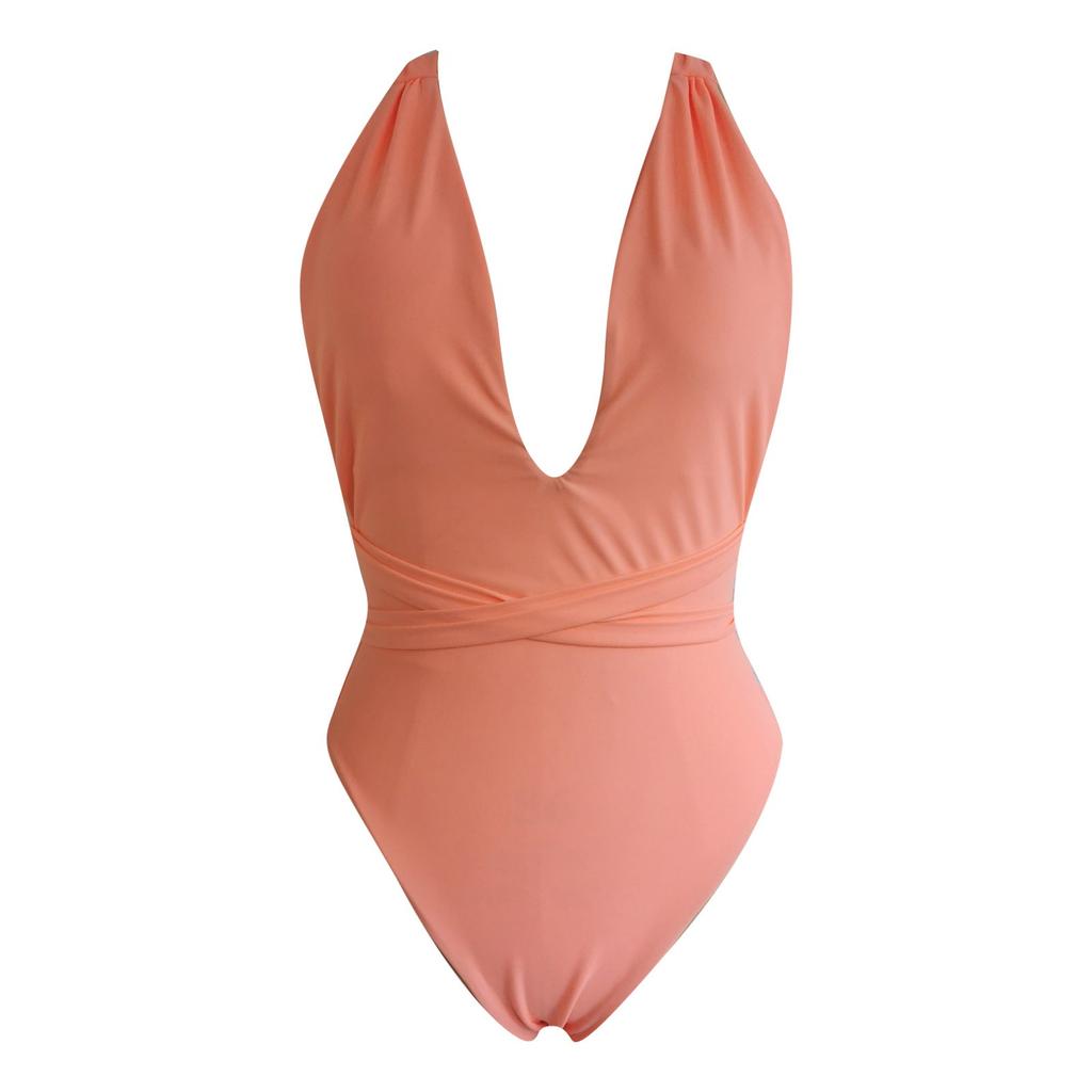 Women's Bikini Color Set Swimsuit One-piece Swimsuits For Women Beachwear