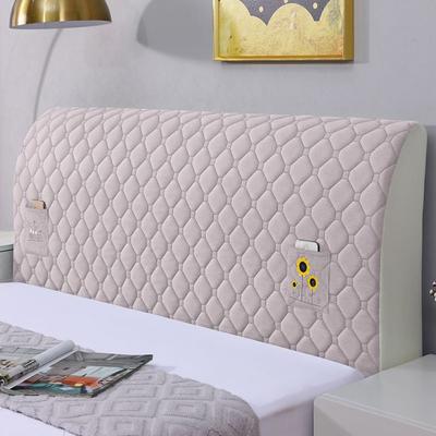 Anti-Collision Bedhead Cover All Inclusive Minimalist Dust Protection Cover Washable Thickened Bedside Protector Bedroom