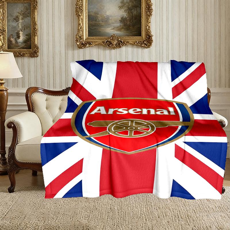 Football Club Blanket, Valentine's Day, Halloween, Thanksgiving Gift Blankets, Home Blanket for Bed and Couch Use