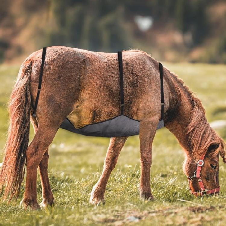 Adjustable Adult Horse Abdomen Fly Sheet Horse Fly Sheet Belly Guard Horse Belly Protection Cover Abdomen Guard