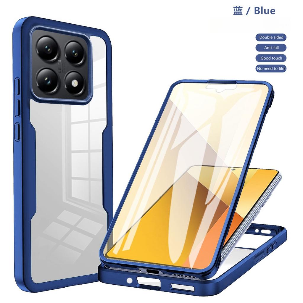 360 Full Protection Case For Xiaomi 14T Pro Clear Screen With Silicone Cover for Mi 14T Mi14T Xiaomi14T 14 T Pro 14TPro 5G Funda